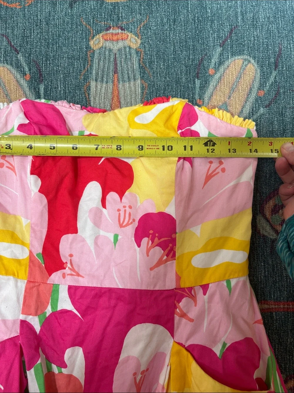Lilly Pulitzer Blossom Strapless Floral Fit-and-Flare Dress in Multicolor 2 - Picture 6 of 9